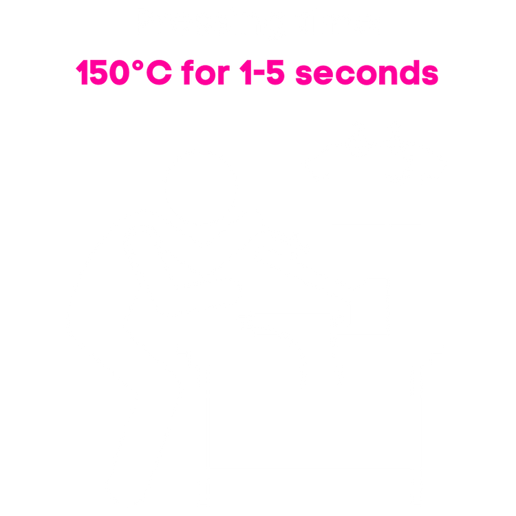 Anpassad DTF-transfer som värmepressas på en t-shirt och skapar en hållbar och livfull design