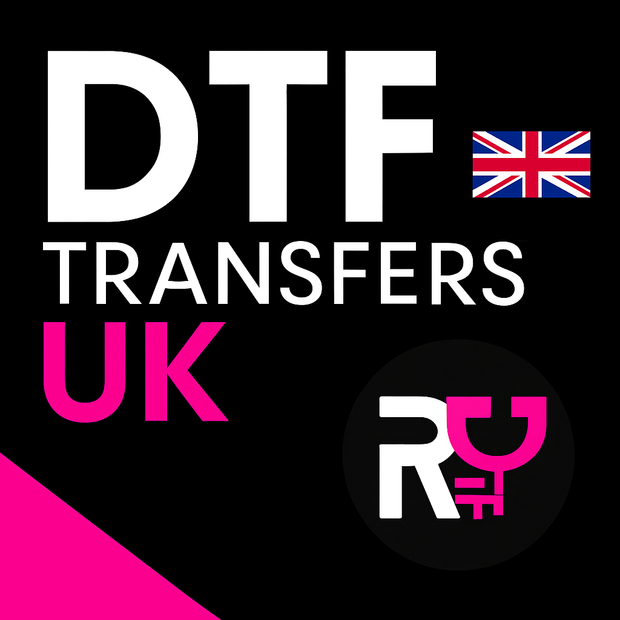 Beställ anpassade DTF-överföringar i Storbritannien